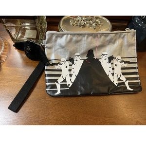 Kipling Ellettronico Star Wars Darth Vader Large Cosmetic Pouch New